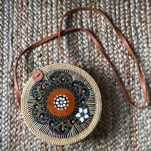 Bali Rattan Purse